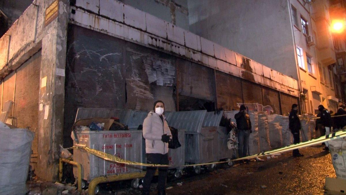 Fatih’te bir kişi, yaktığı ateş üzerine sıçrayınca yaşamını yitirdi