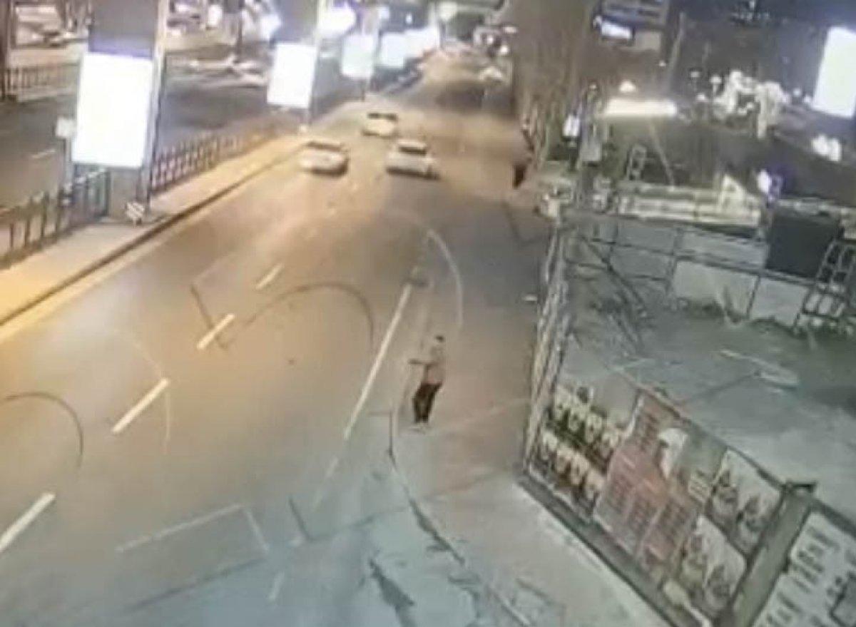 Şişli’de eşini ölümle tehdit edip kayınpederini vuran saldırgan yakalandı