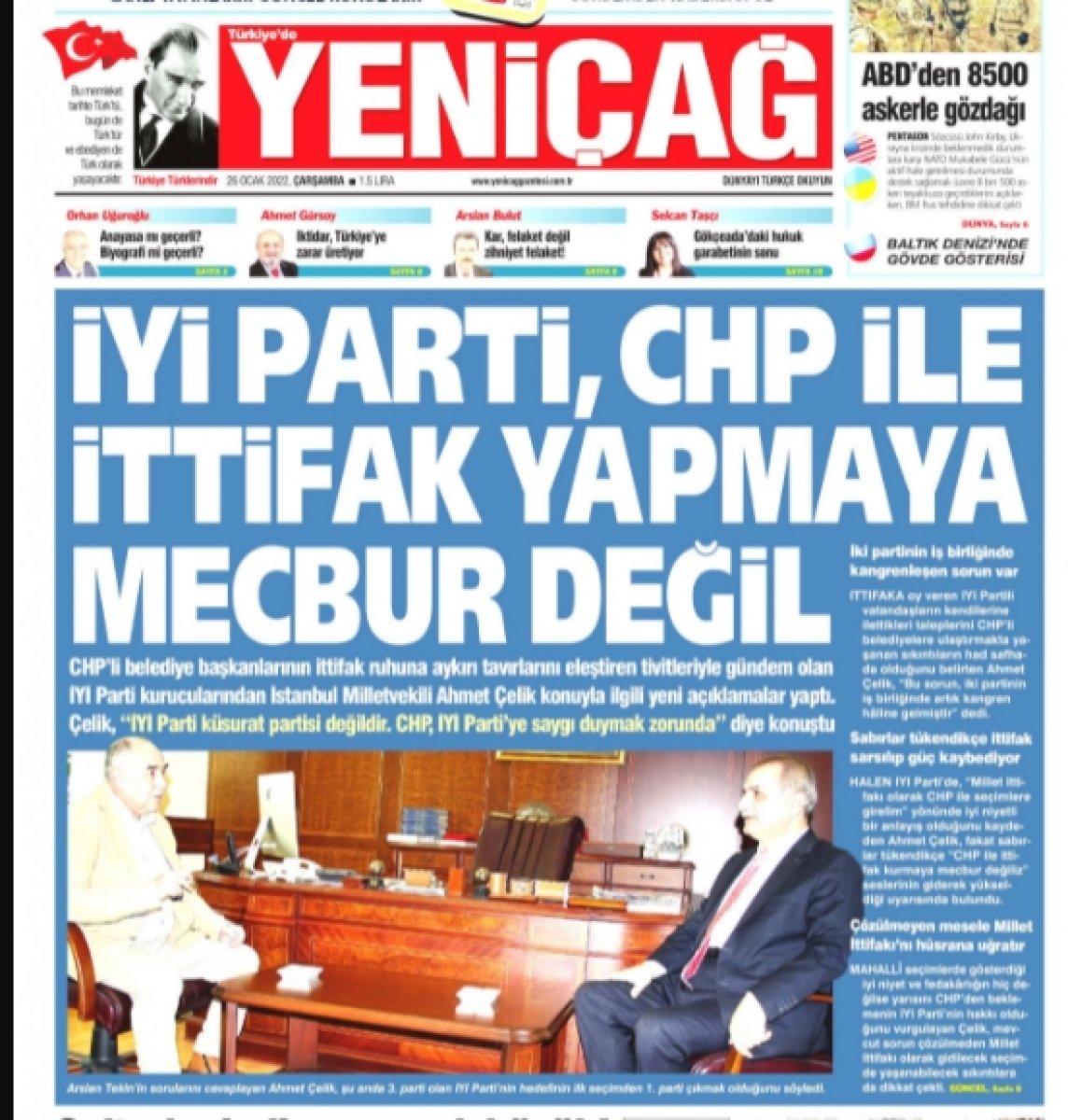 CHP ve İyi Parti arasında ittifak krizi yaşanıyor