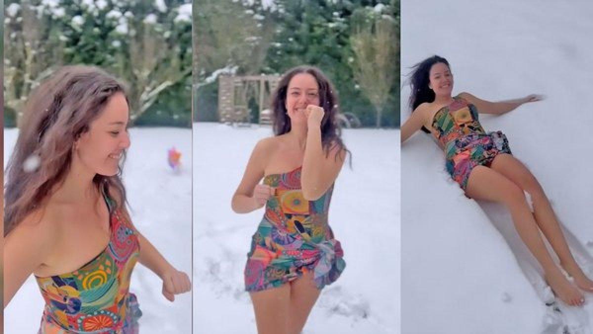 Karın içine mayoyla atlayan Pelin Akil koronavirüse yakalandı