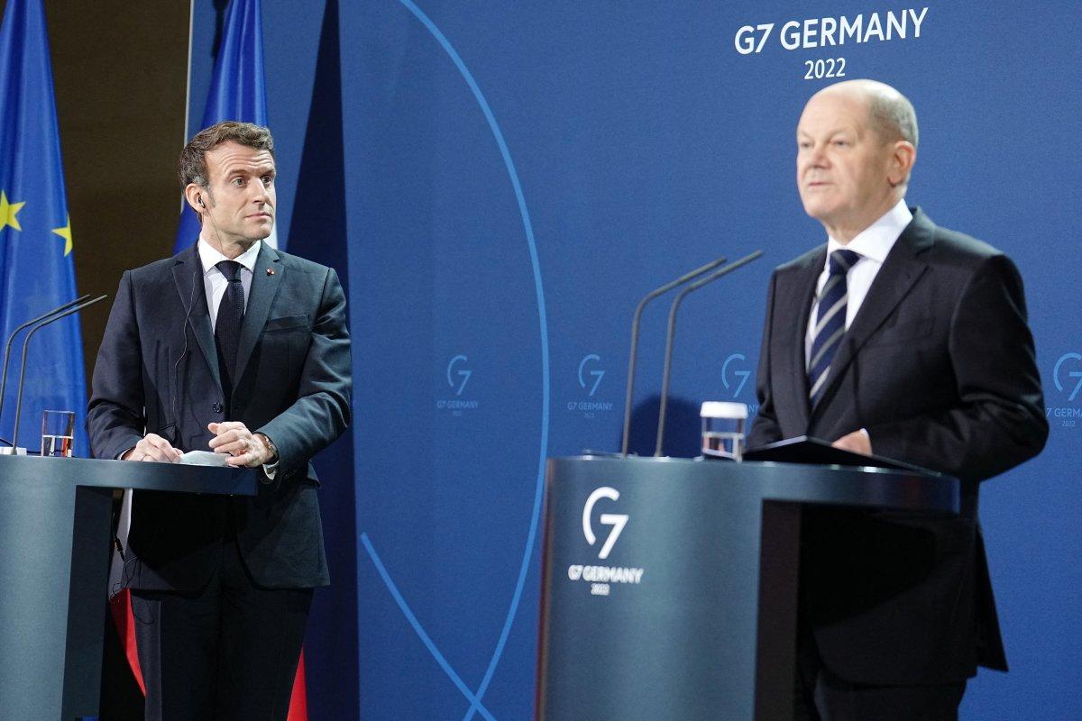 Scholz ve Macron’dan Rusya’ya 'bedeli ağır olur' uyarısı