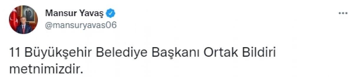 CHP'li 11 büyükşehir belediyesinden ortak bildiri