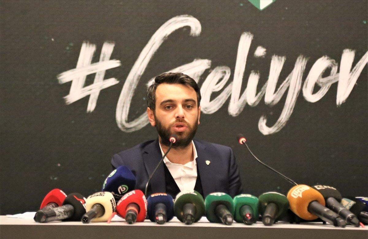 Bursaspor Başkanı Emin Adanur istifa etti