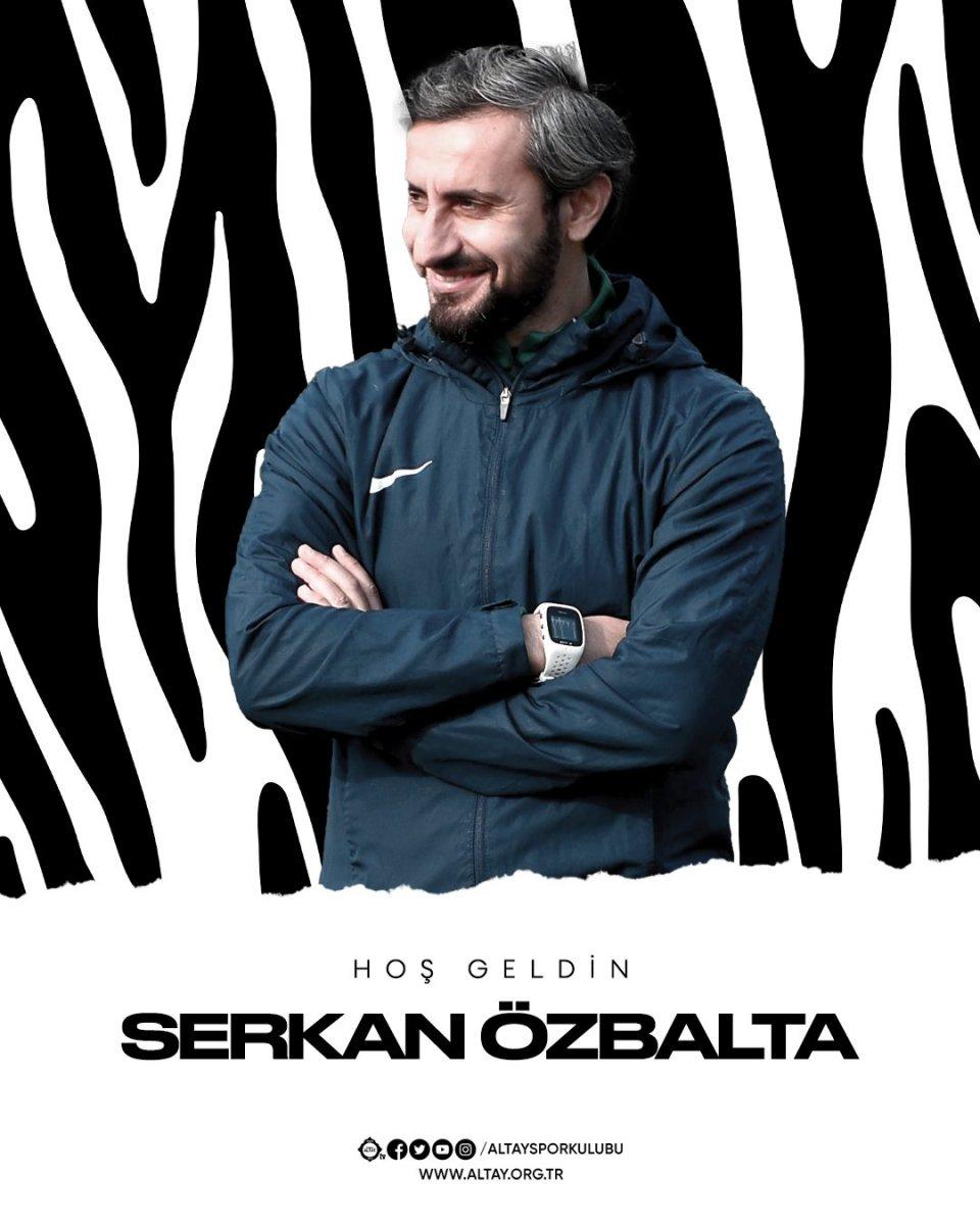 Altay'ın yeni hocası Serkan Özbalta