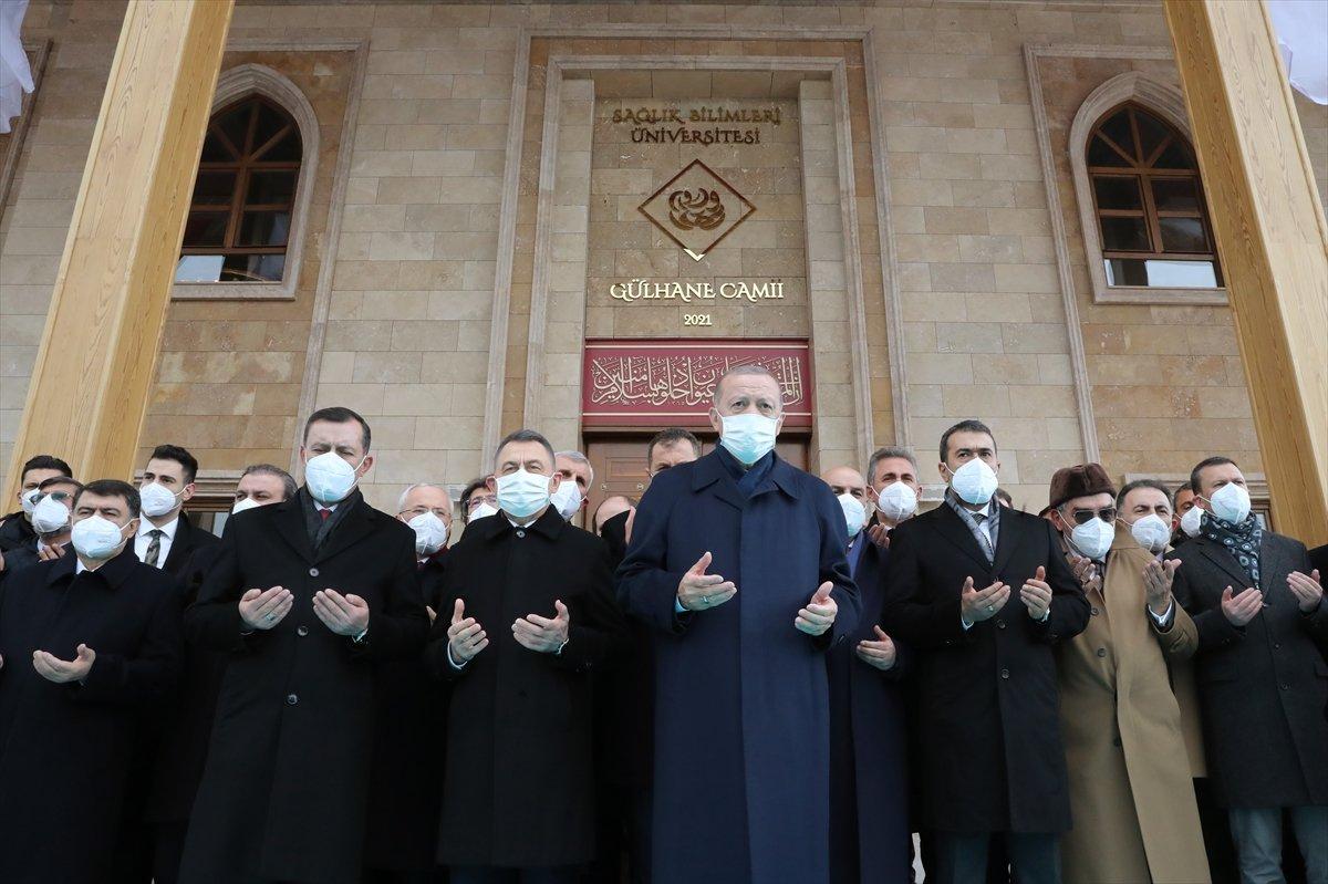 Cumhurbaşkanı Erdoğan'ın Gülhane Camii açılışı konuşması