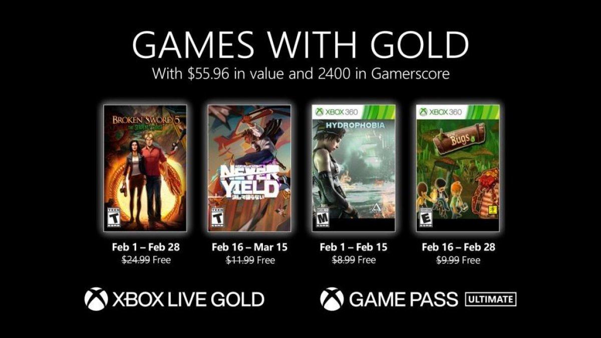 xbox live gold şubat