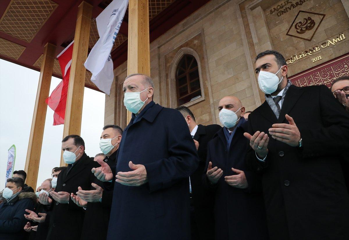 Cumhurbaşkanı Erdoğan'ın Gülhane Camii açılışı konuşması