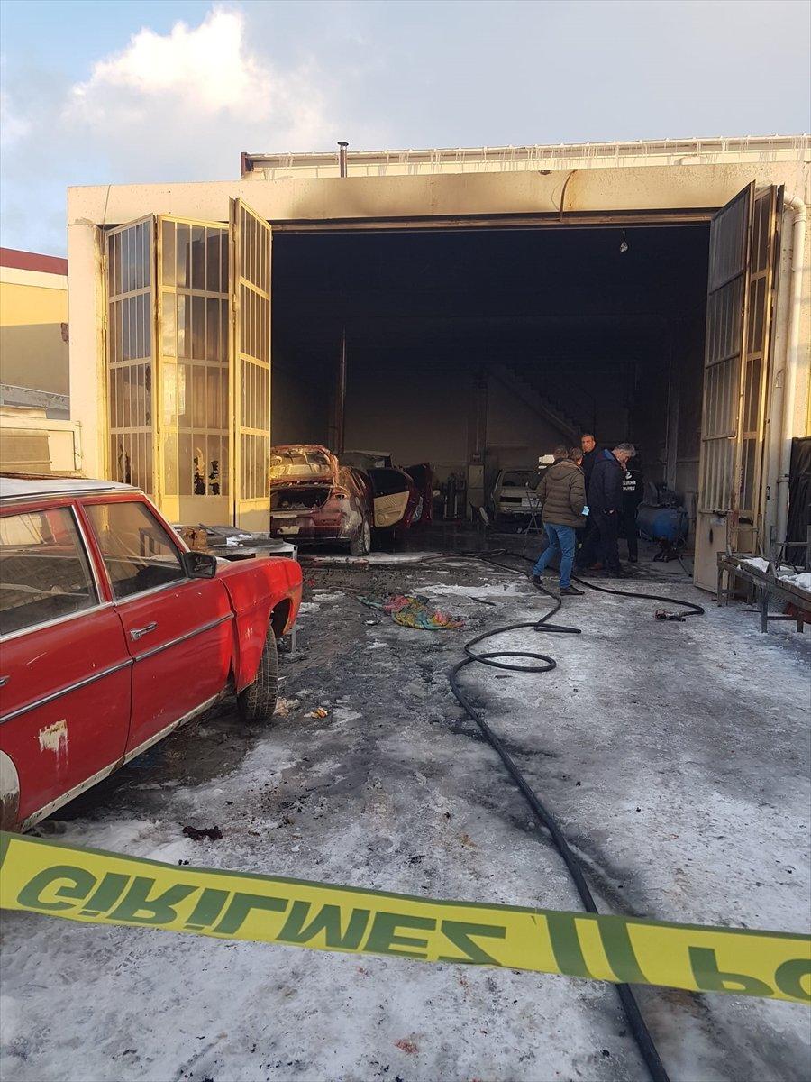 Eskişehir'de sobayı tinerle tutuşturan genç işçi ağır yaralandı