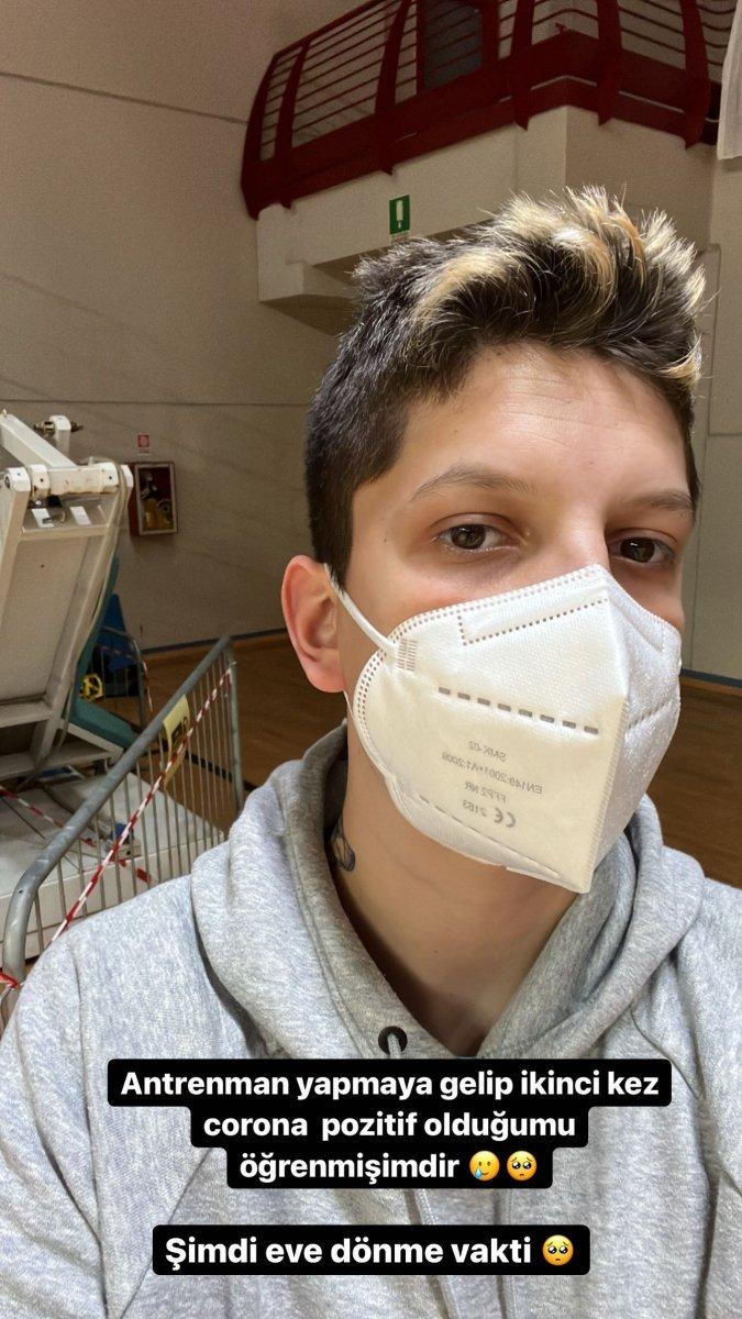 Ebrar Karakurt, ikinci kez koronavirüse yakalandı