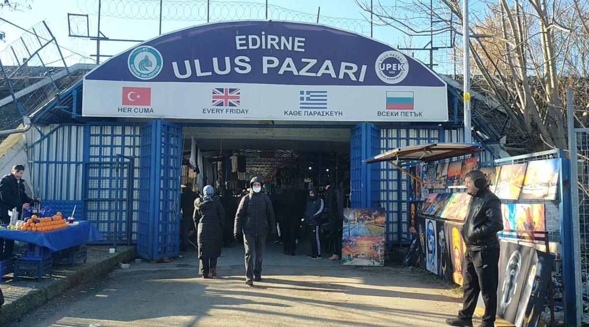 Bulgarların PCR masrafını Edirne esnafı karşılayacak