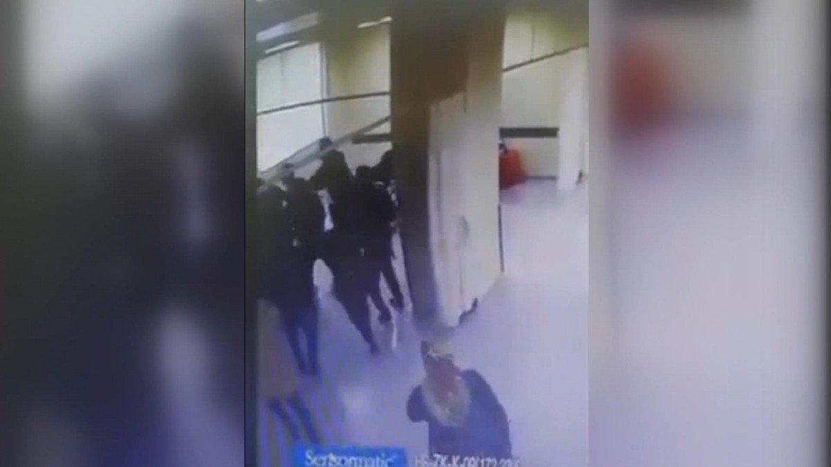Konya’da, 4 hemşirenin darbedilme anları kamerada