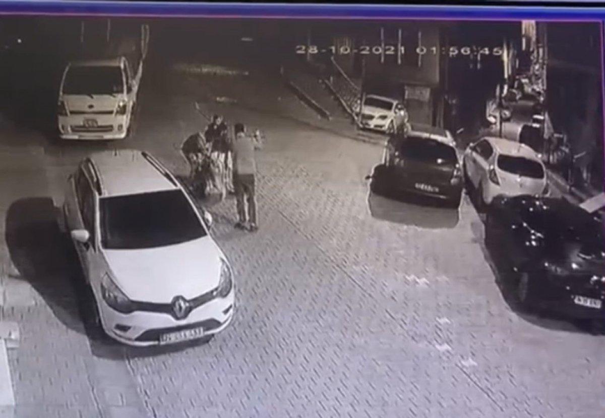 Kağıthane’de otopark inşaatından 'çekçekle' hırsızlık