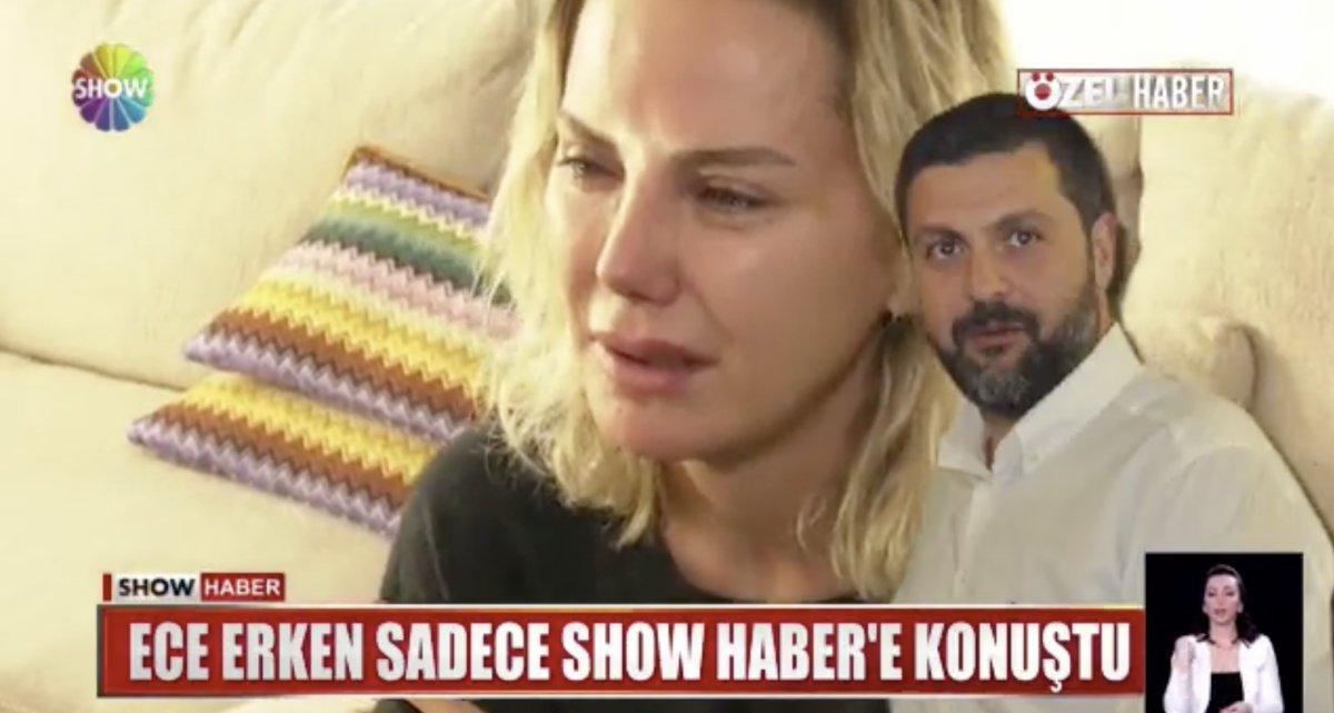 Ece Erken kaybettiği eşinin ardından ilk kez konuştu