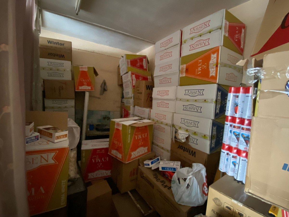 Adana’da 1 milyon 580 bin kaçak makaron ele geçirildi