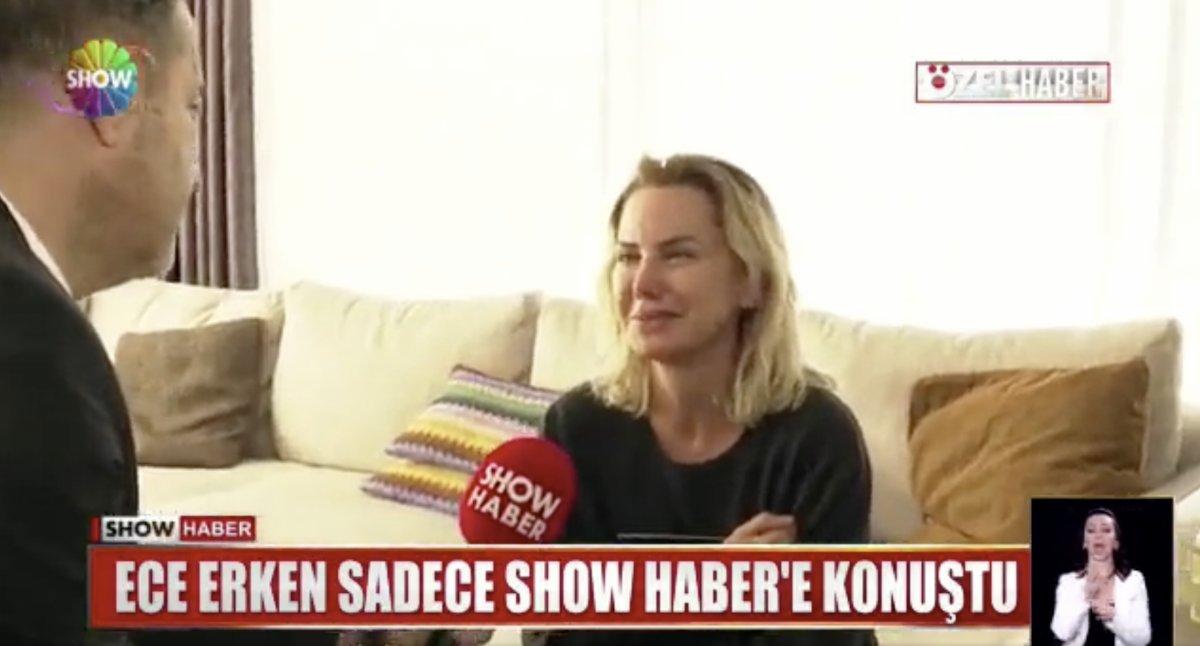 Ece Erken kaybettiği eşinin ardından ilk kez konuştu