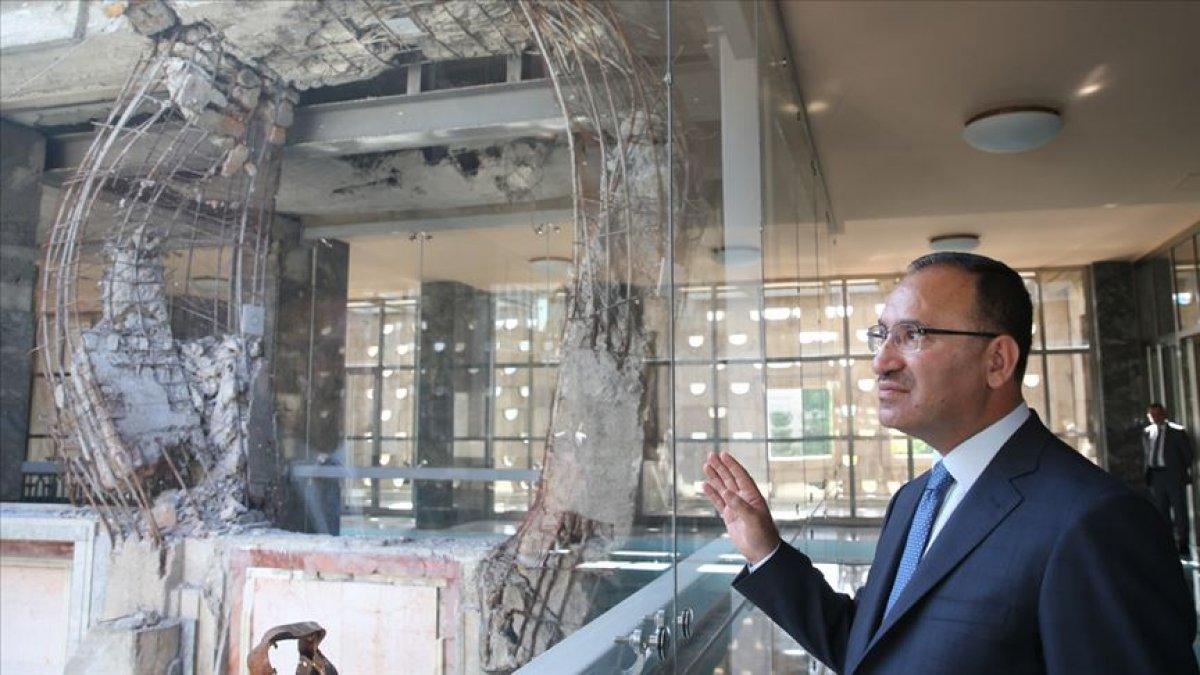 Yeni Adalet Bakanı Bekir Bozdağ'ın 15 Temmuz gecesi TBMM'de yaptığı konuşma