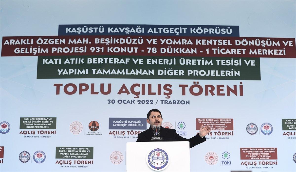 Murat Kurum: Büyük hizmetlerimiz 2023'ten sonra da devam edecek