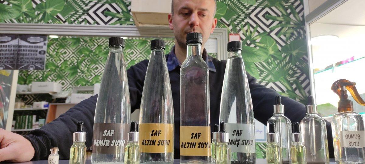 Bursa'da altın suyunun litresi 350 liraya satılıyor