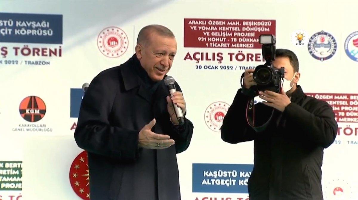 Cumhurbaşkanı Erdoğan, Trabzon'da valiye 'yayla' talimatı verdi