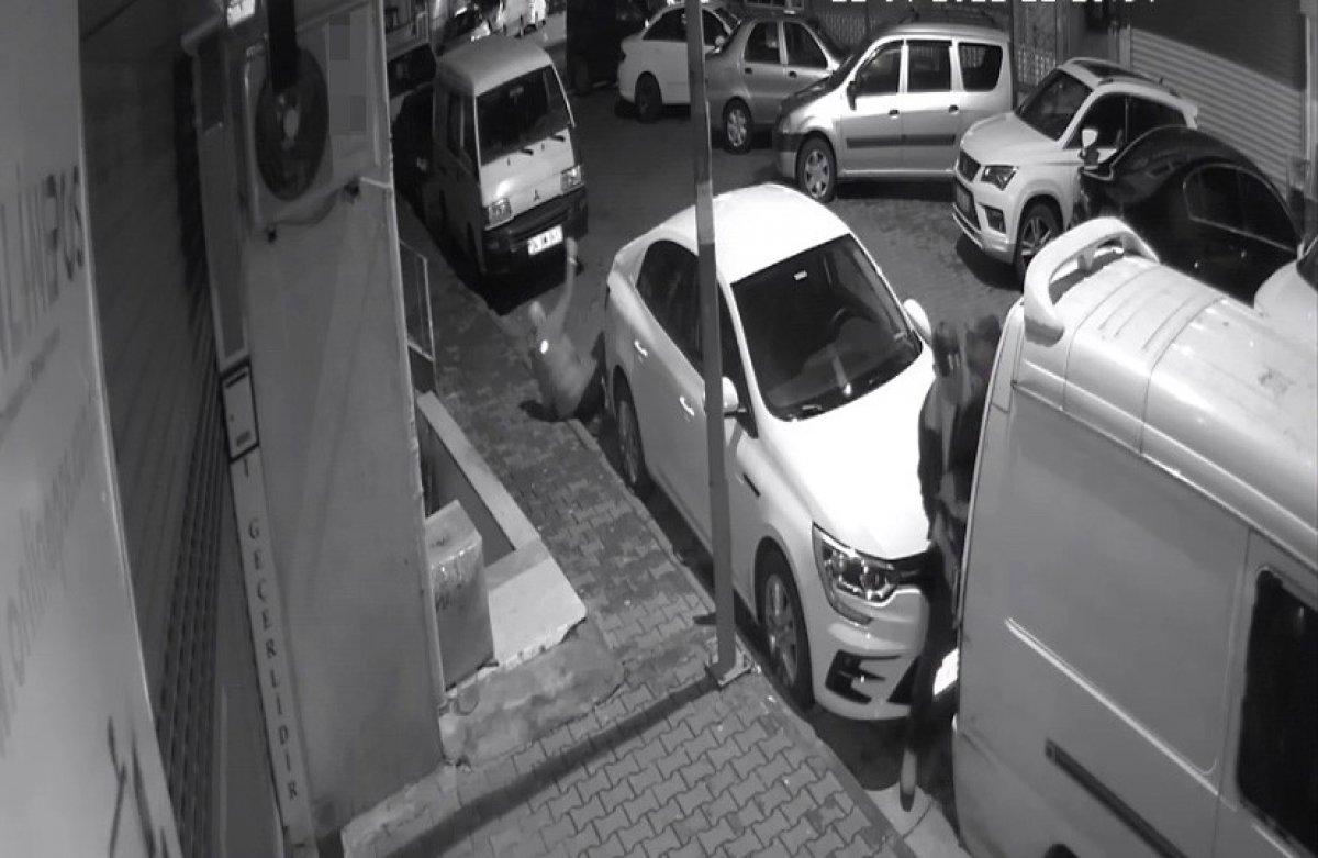 Kağıthane’de cinayet anı