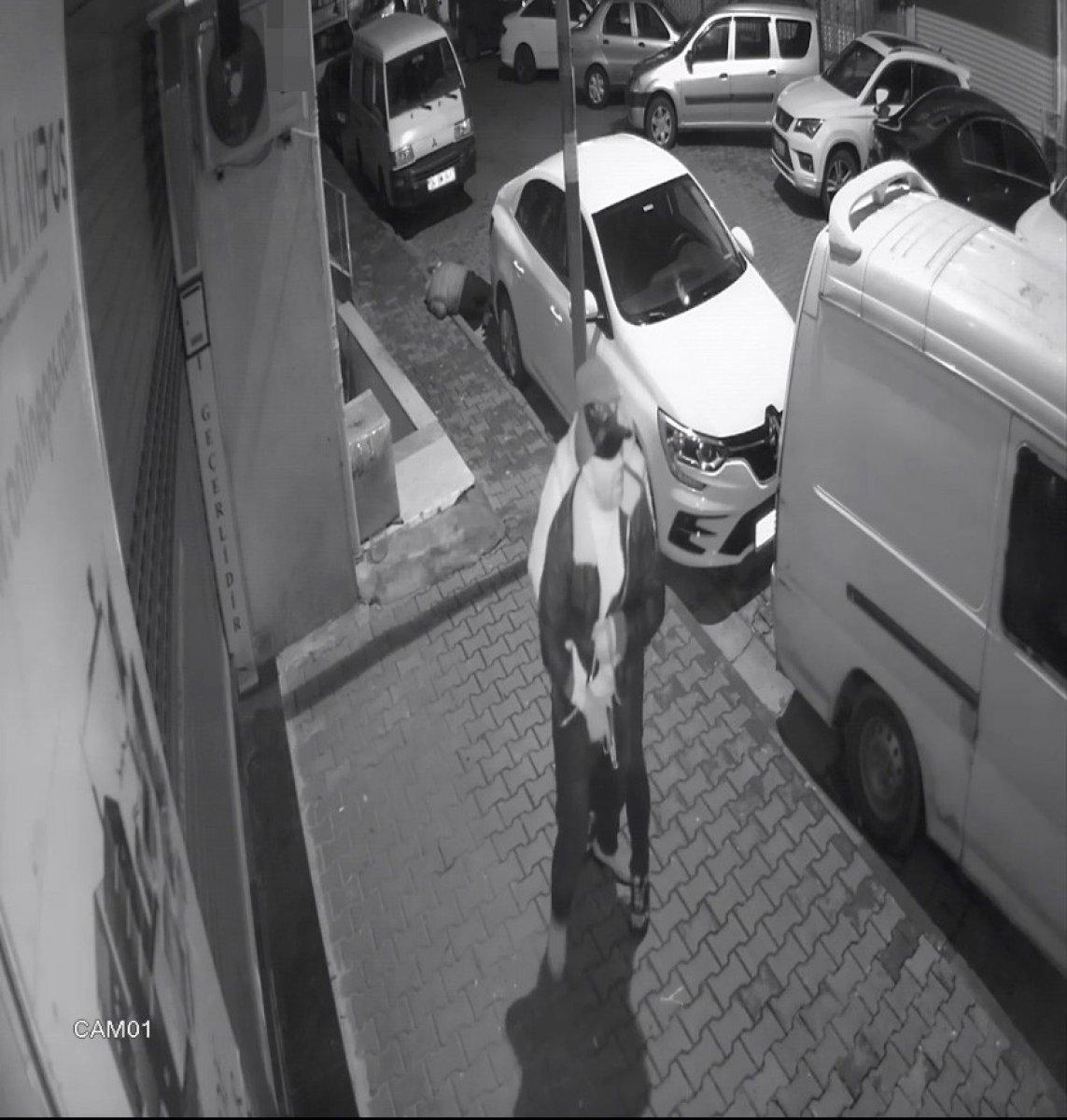 Kağıthane’de cinayet anı