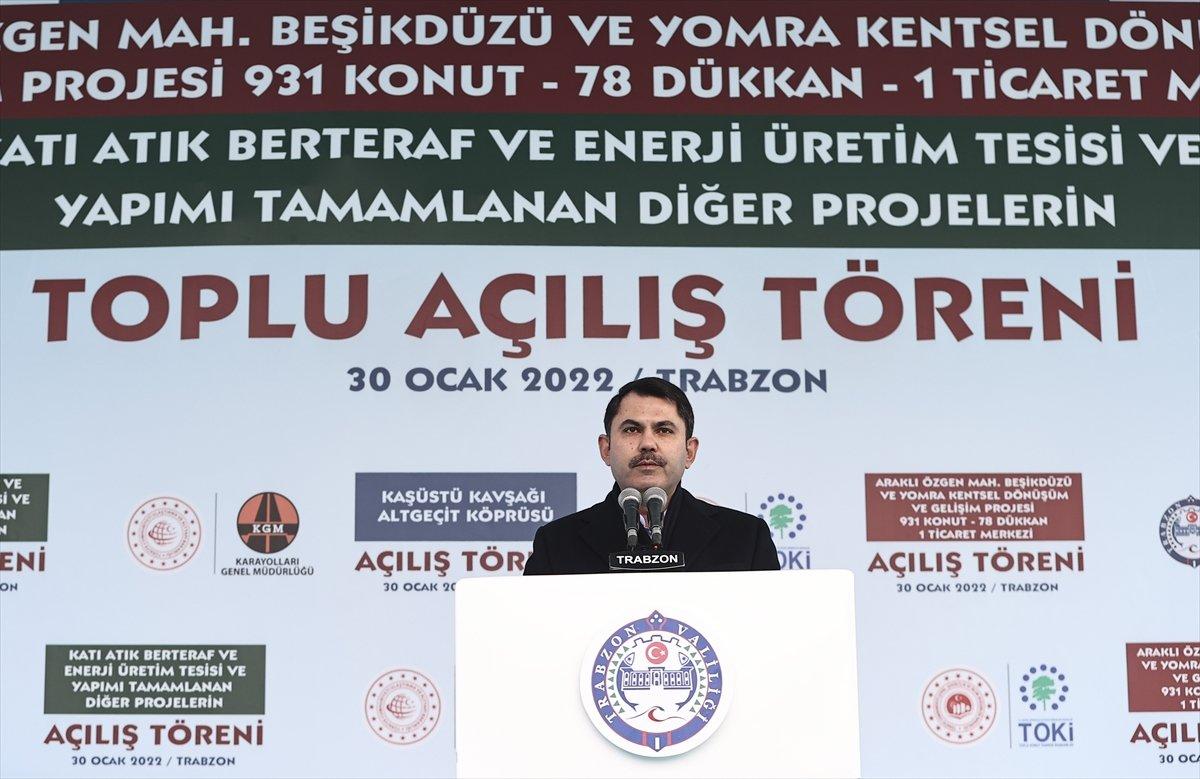 Murat Kurum: Büyük hizmetlerimiz 2023'ten sonra da devam edecek