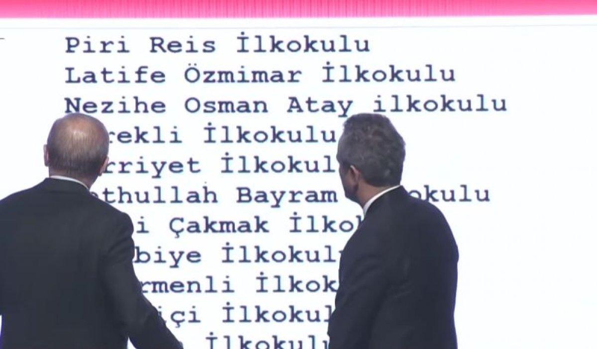 Cumhurbaşkanı Erdoğan'ın, 15 bin öğretmen atama programı konuşması