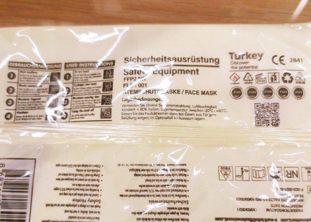 Türkiye'de üretilen maskeler, Yunanistan'da tartışma yarattı