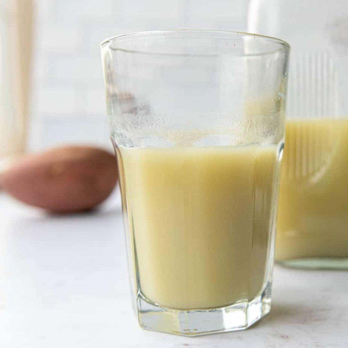 2022'nin süper içeceği: Patates sütü nasıl yapılır