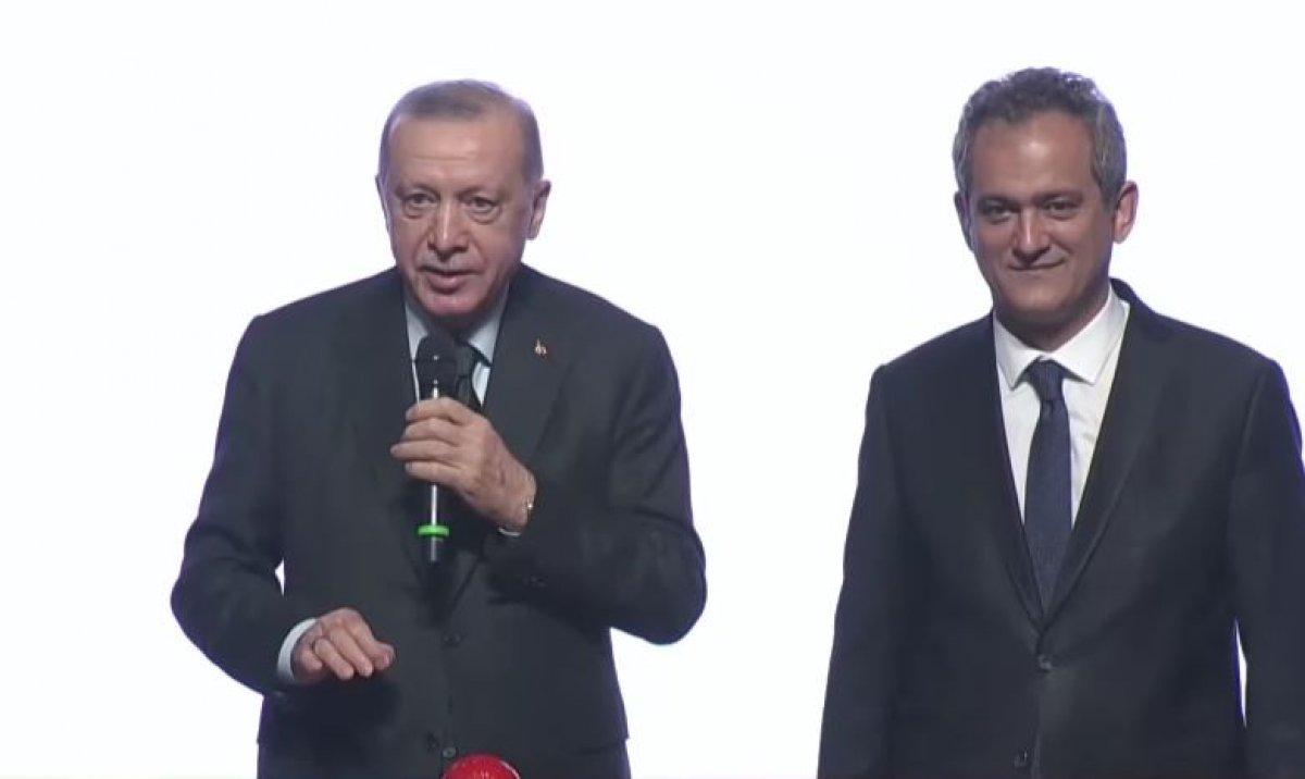 Cumhurbaşkanı Erdoğan'ın, 15 bin öğretmen atama programı konuşması