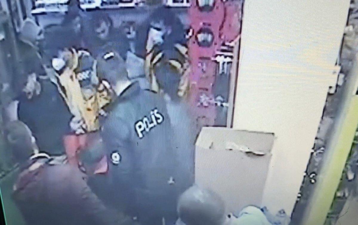 Şişli’deki bakkalda silahlı kavga