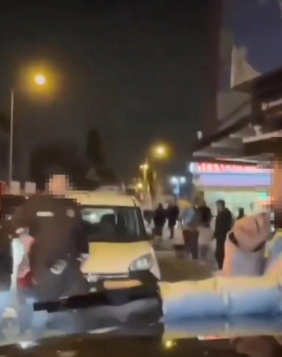 Fatih'teki konvoyda havaya ateş eden magandaya suçüstü