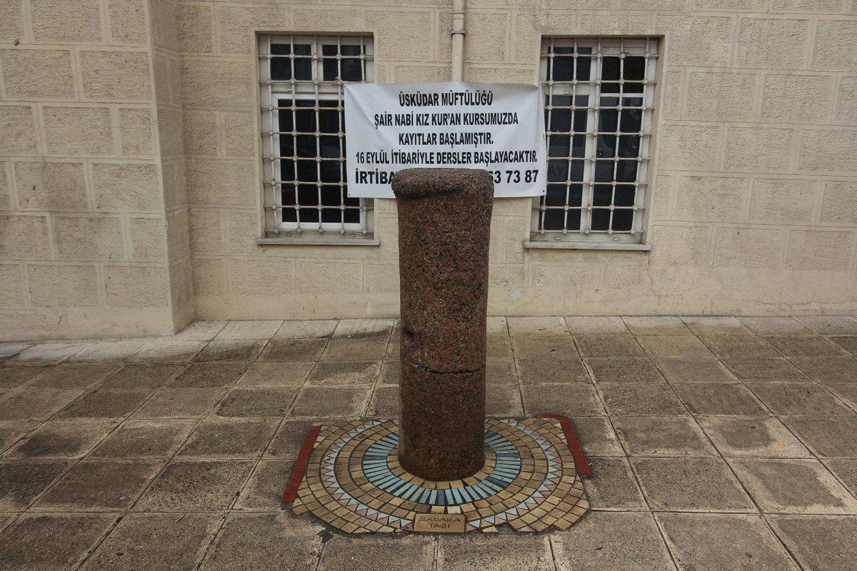 Yardımlaşmanın zerafet abideleri SADAKA TAŞLARI