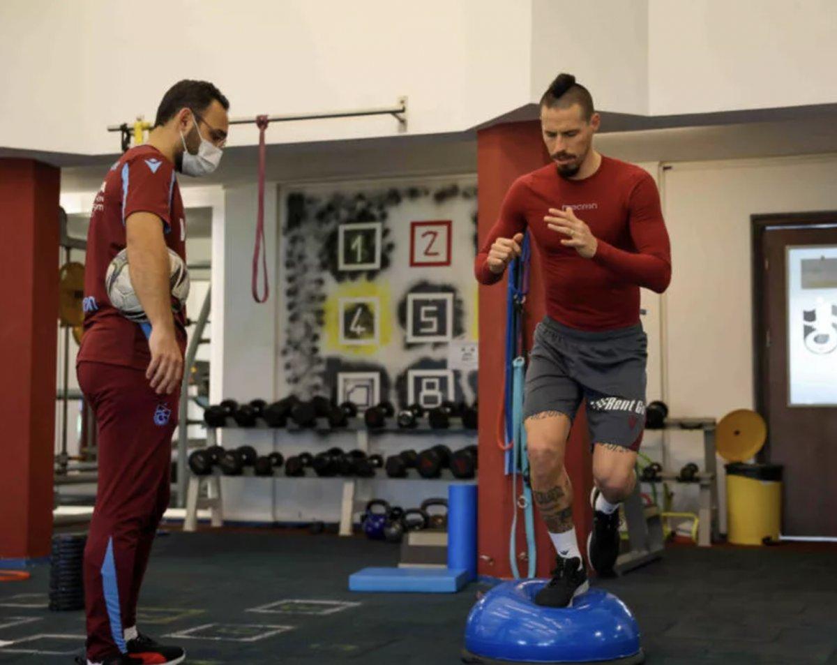 Trabzonspor'da Kouassi ve Hamsik sevinci