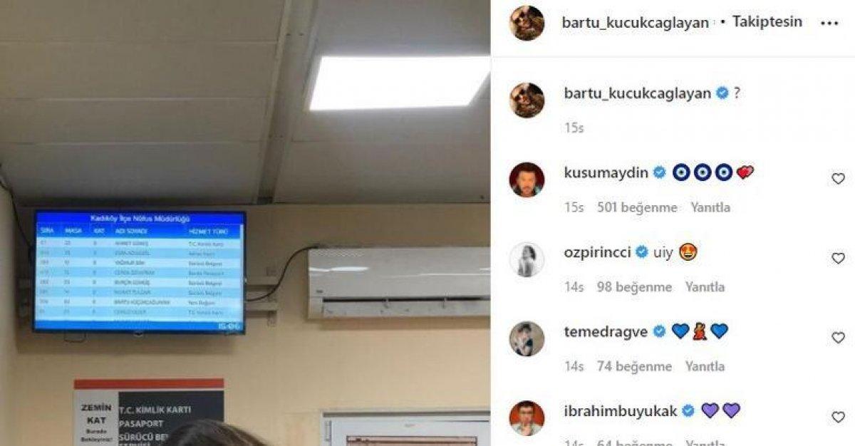 Bartu Küçükçağlayan baba oldu