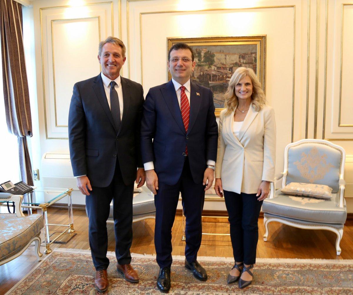 Ekrem İmamoğlu'nun ABD Büyükelçisi ile İngilizce diyaloğu
