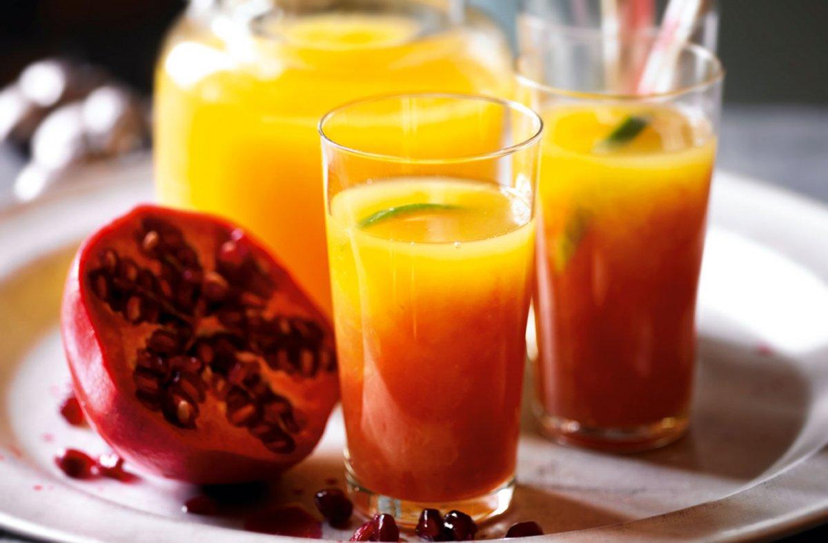 Cumhurbaşkanı Erdoğan'ın tavsiyesi: Portakal nar suyu karışımı