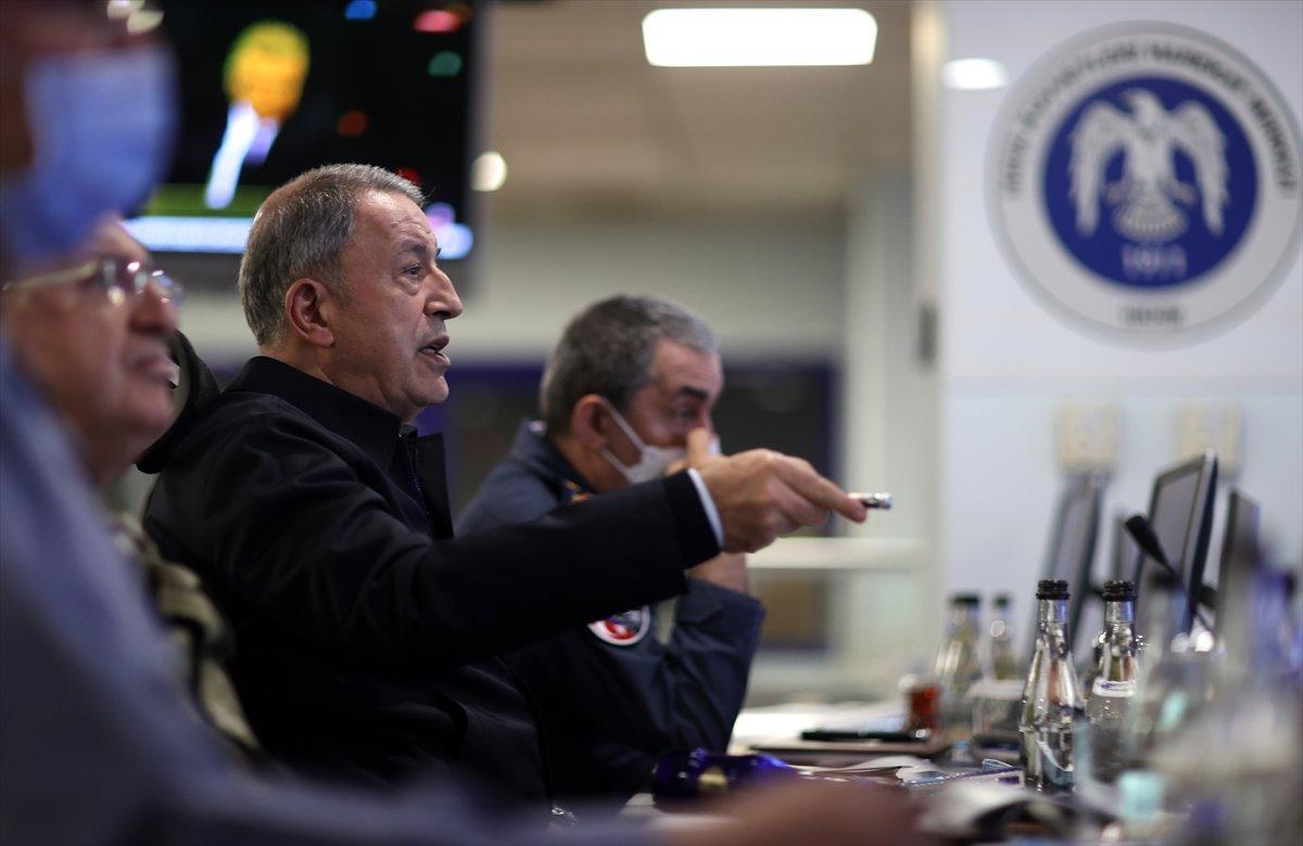 Hulusi Akar: Kış Kartalı Harekatı ile teröristlerin inleri başlarına yıkıldı