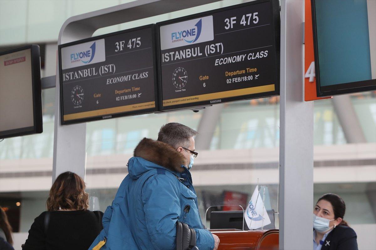 İstanbul - Erivan uçuşları bugün başlıyor