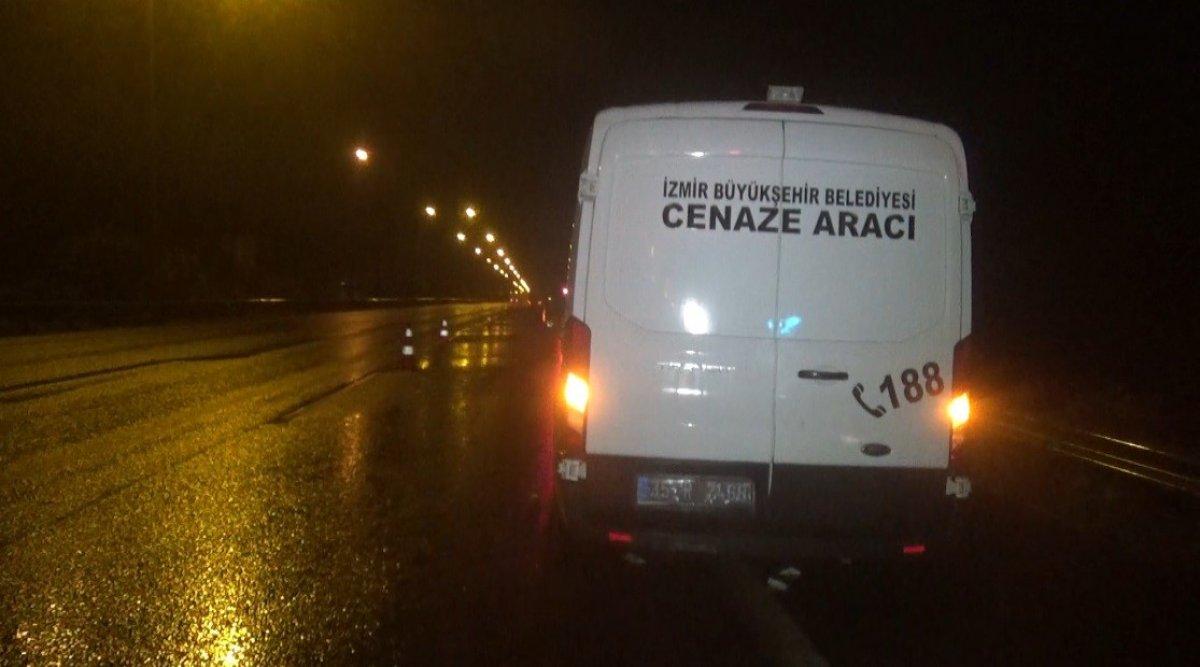 İzmir'de yanan valizin içerisinden ceset çıktı