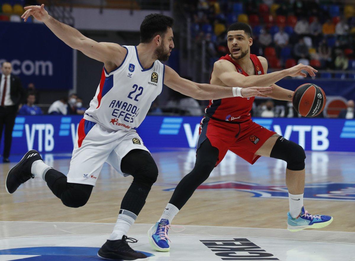 Euroleague: CSKA Moskova: 97 - Anadolu Efes: 99