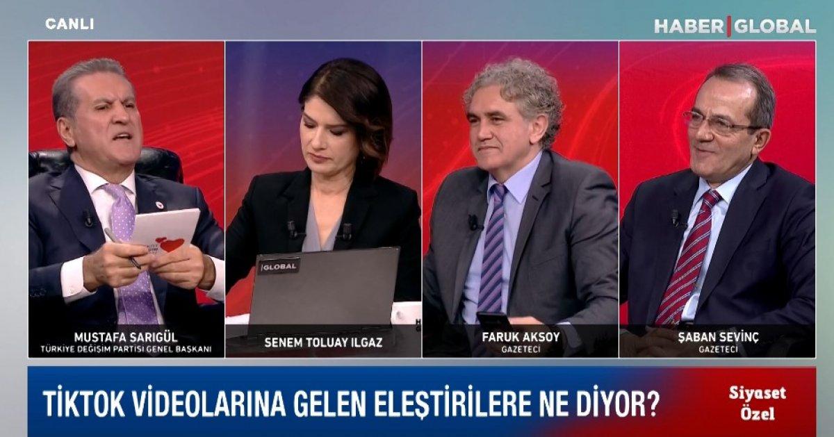 Mustafa Sarıgül: TikTok bizim gerçekten tabanımız