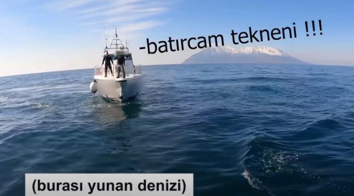Türk balıkçı, Yunan sahil güvenliğini böyle azarladı