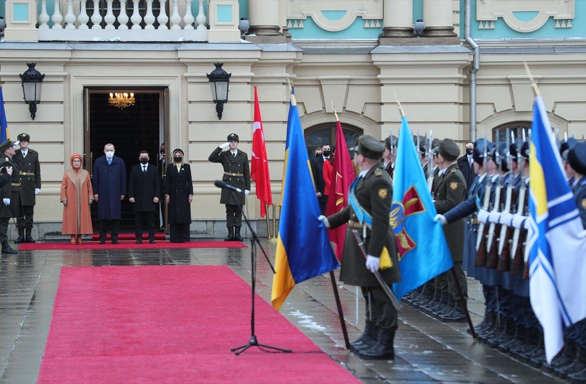 Cumhurbaşkanı Erdoğan'dan Ukrayna ziyareti