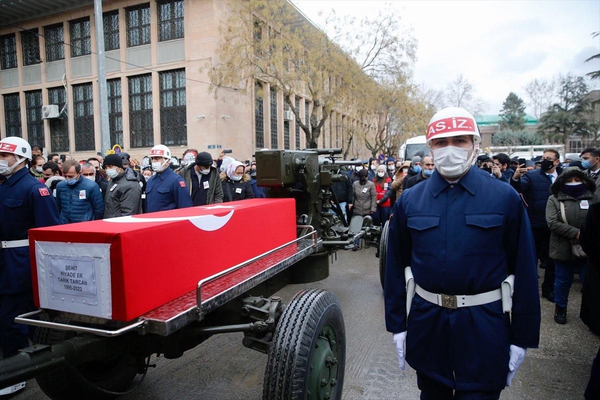 Şırnak şehidi Tarık Tarcan'a veda
