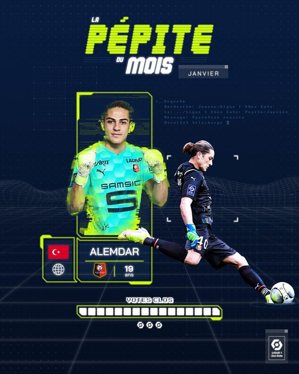 Ligue 1'de Doğan Alemdar'a ödül