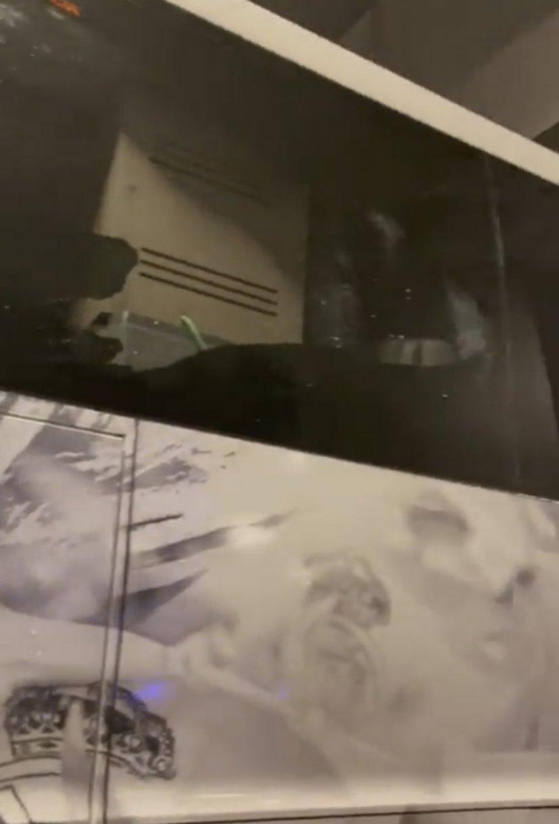 Maç öncesi Real Madrid otobüsüne saldırı