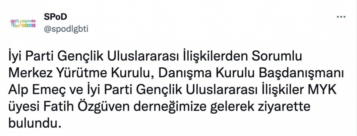 İyi Parti, LGBTİ derneğini ziyaret etti