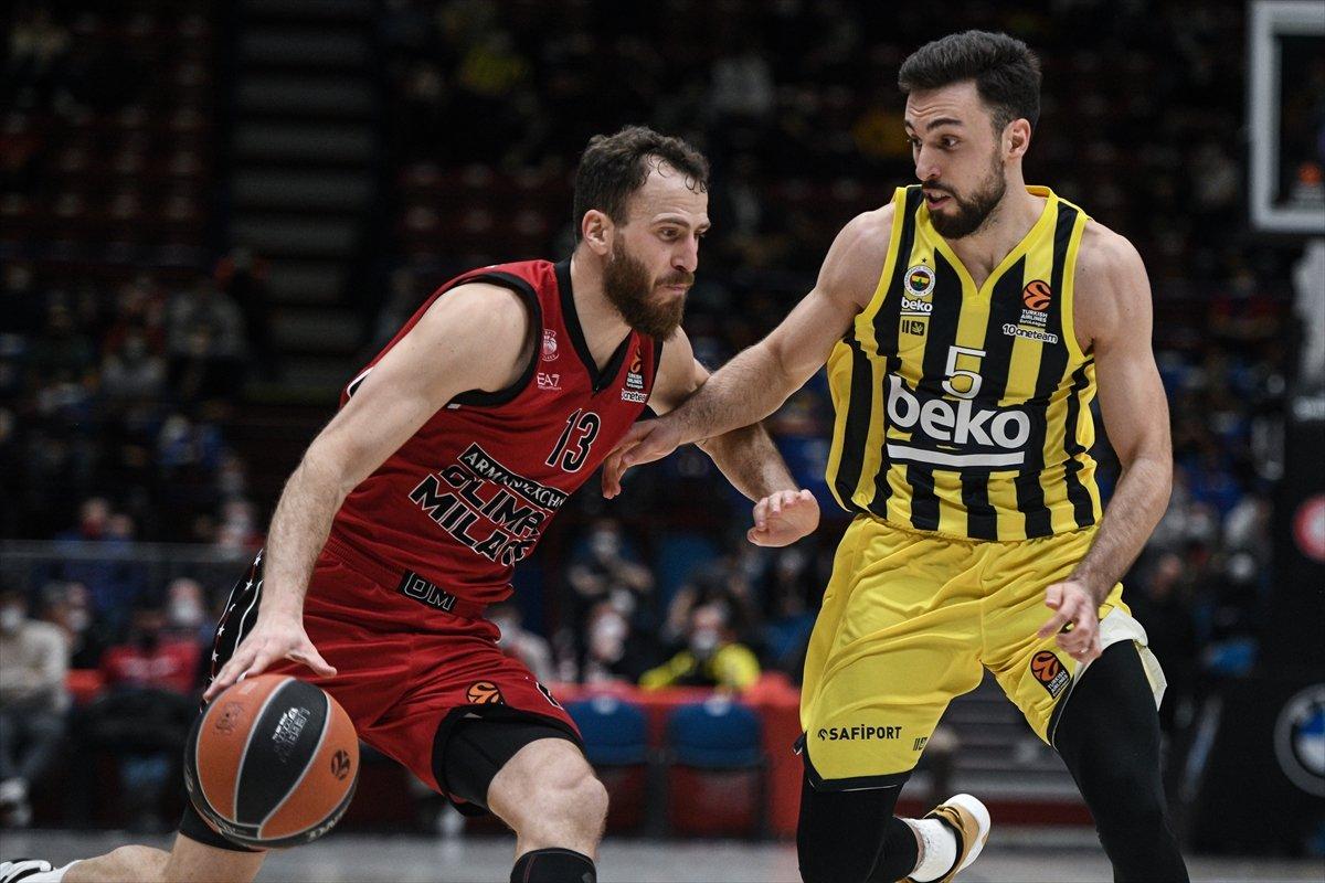 Fenerbahçe EuroLeague'de Milan'ı yendi