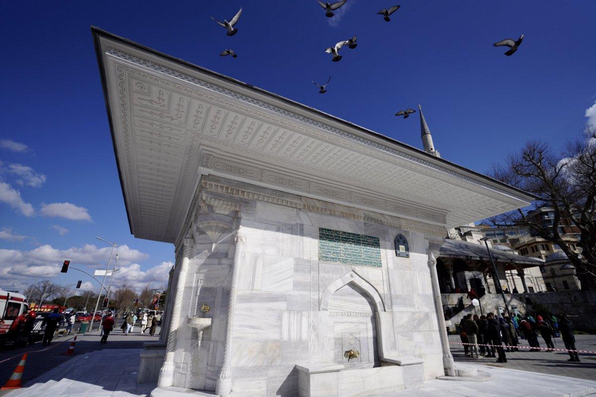 Ekrem İmamoğlu, 3. Ahmet Çeşmesi açılışına katıldı